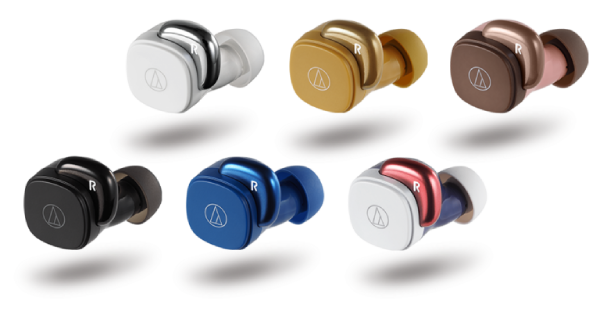 Audio Technica ATH-SQ1TWBK Wireless Earbuds -