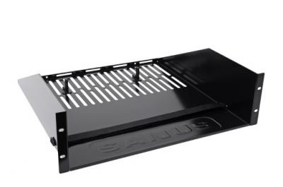 Sanus 3U Vented Shelf  Fits all Component Series AV Racks  - CASH23-B1