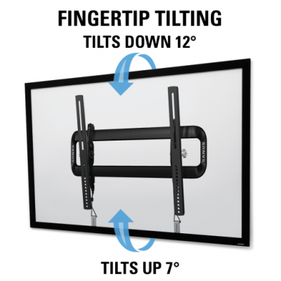 Sanus Premium Series Tilt Mount For 37" - 55" Flat-Panel TVs Up 75 lbs - VMT5-B3