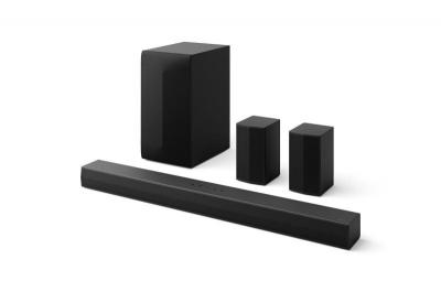 LG 5.1 channel Soundbar with Dolby Audio and Rear Speakers - S60TR