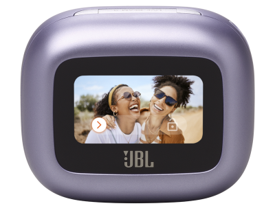 JBL Live Beam 3 True Wireless Noise-Cancelling Earbuds in Purple - JBLLIVEBEAM3PURAM